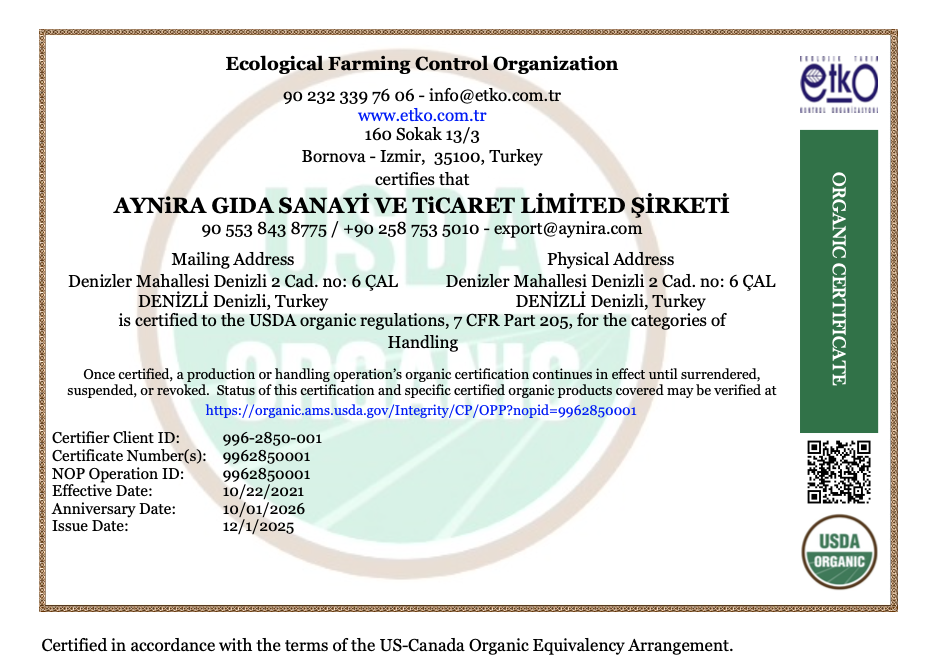 Ecological Farming Control Organization